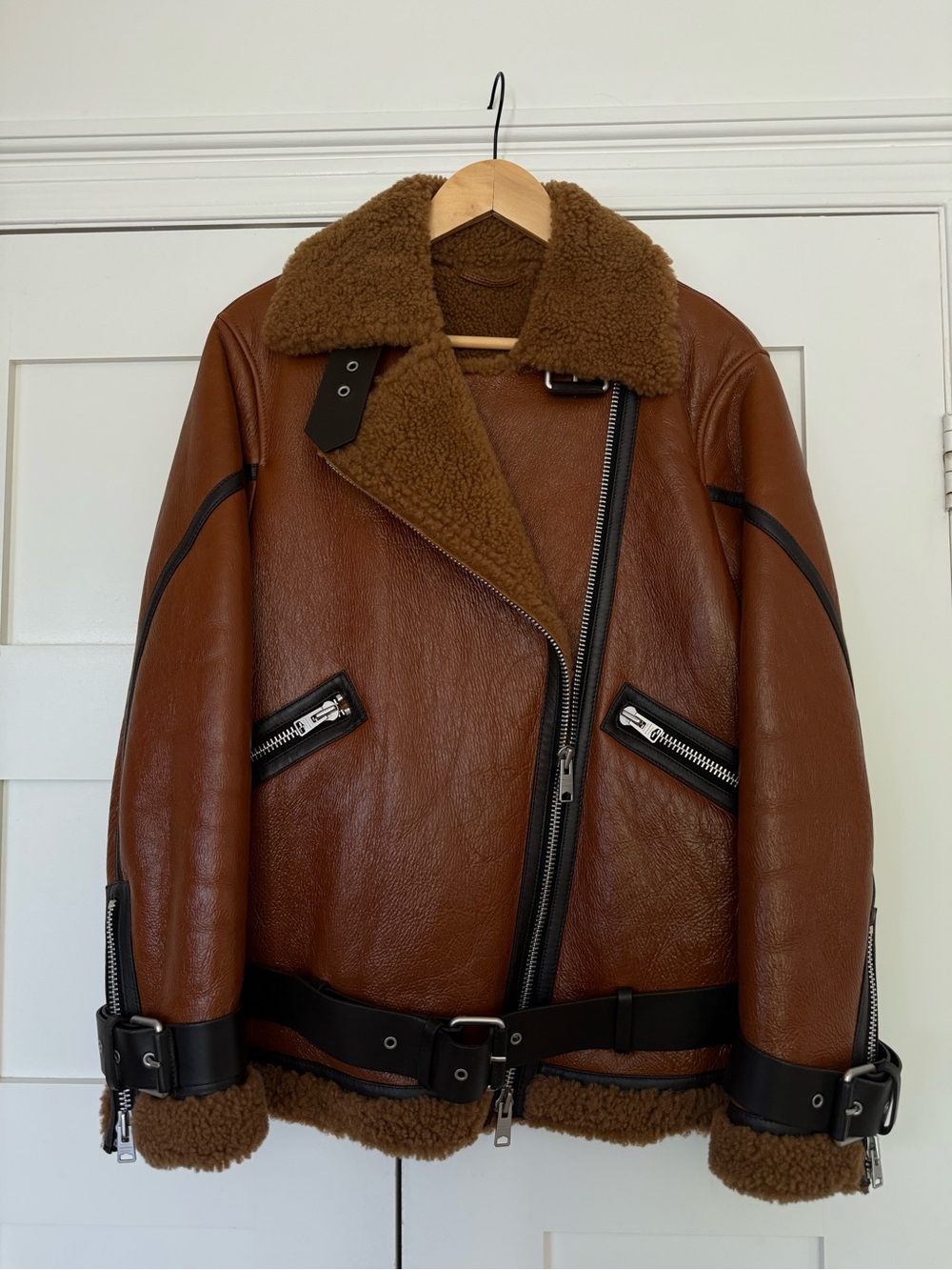 ALLSAINTS Hawley Shearling Jacket